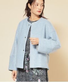 SunaUna / スーナウーナ レザーブルゾン・ジャケット | 【エアリーブルゾン／3色展開】