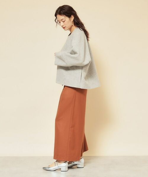 SunaUna / スーナウーナ レザーブルゾン・ジャケット | 【エアリーブルゾン／3色展開】 | 詳細12