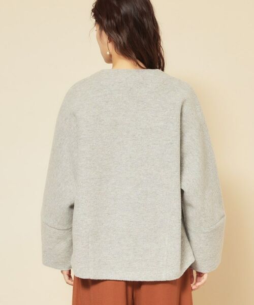 SunaUna / スーナウーナ レザーブルゾン・ジャケット | 【エアリーブルゾン／3色展開】 | 詳細16