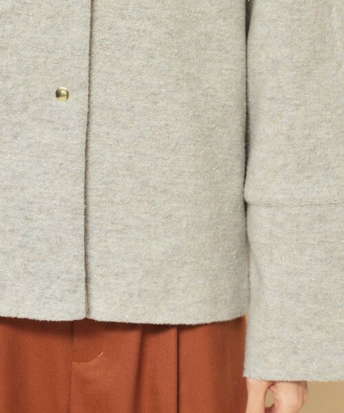 SunaUna / スーナウーナ レザーブルゾン・ジャケット | 【エアリーブルゾン／3色展開】 | 詳細19