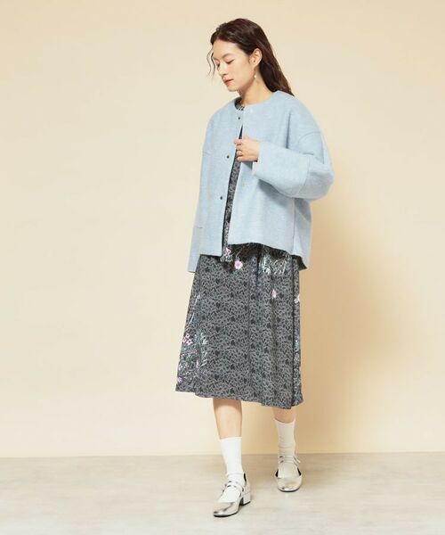 SunaUna / スーナウーナ レザーブルゾン・ジャケット | 【エアリーブルゾン／3色展開】 | 詳細8