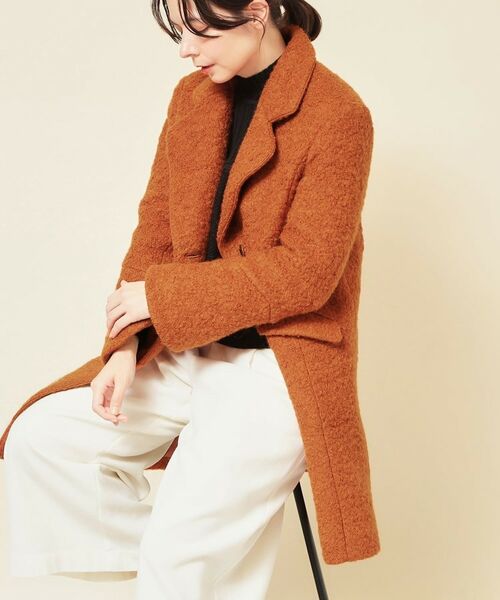 SunaUna / スーナウーナ その他アウター | 【COLLECTION LINE】ブークレーコート | 詳細10