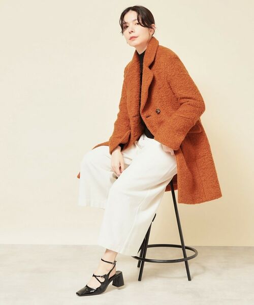 SunaUna / スーナウーナ その他アウター | 【COLLECTION LINE】ブークレーコート | 詳細11