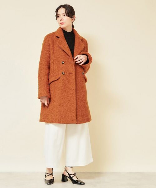 SunaUna / スーナウーナ その他アウター | 【COLLECTION LINE】ブークレーコート | 詳細12