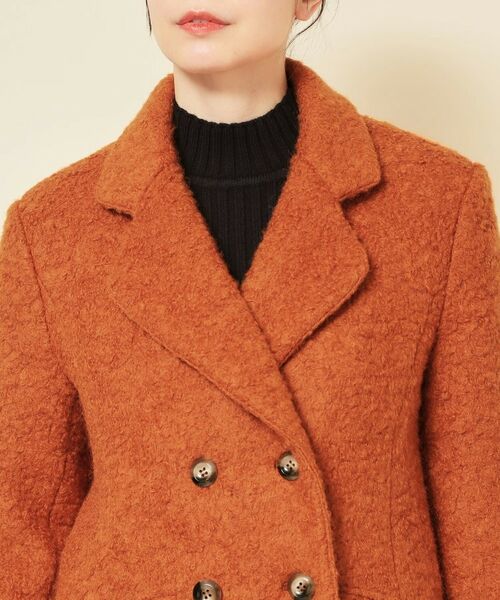 SunaUna / スーナウーナ その他アウター | 【COLLECTION LINE】ブークレーコート | 詳細17