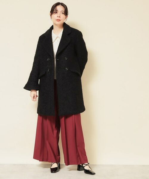 SunaUna / スーナウーナ その他アウター | 【COLLECTION LINE】ブークレーコート | 詳細7