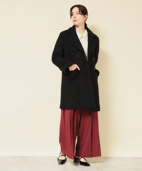 SunaUna / スーナウーナ その他アウター | 【COLLECTION LINE】ブークレーコート | 詳細8