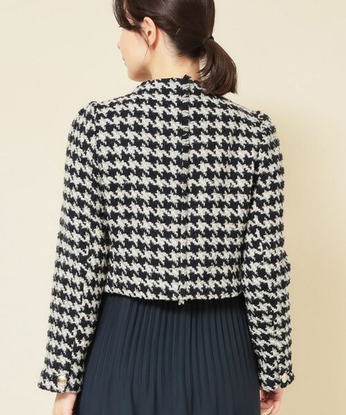 SunaUna / スーナウーナ ノーカラージャケット | 【COLLECTION LINE】ツイードラッフルジャケット | 詳細12