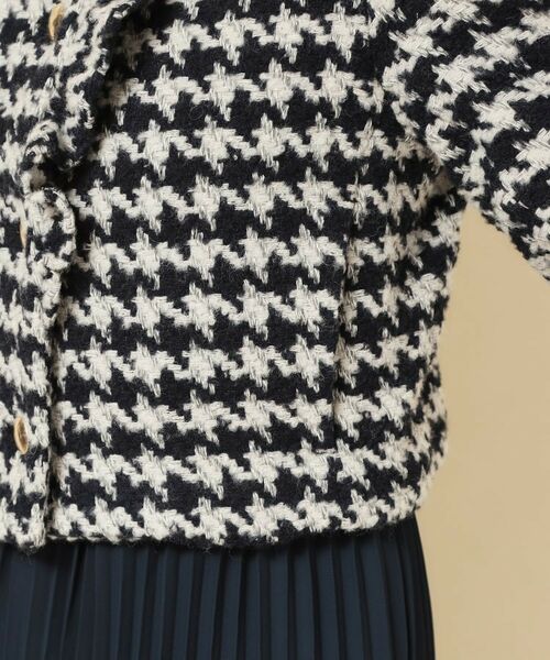 SunaUna / スーナウーナ ノーカラージャケット | 【COLLECTION LINE】ツイードラッフルジャケット | 詳細16