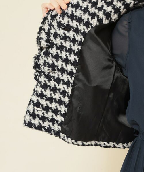 SunaUna / スーナウーナ ノーカラージャケット | 【COLLECTION LINE】ツイードラッフルジャケット | 詳細17