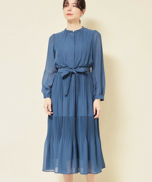 SunaUna / スーナウーナ ロング・マキシ丈ワンピース | 【S～Lサイズ／セレモニーにも】プリーツワンピース | 詳細10