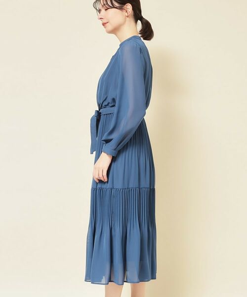 SunaUna / スーナウーナ ロング・マキシ丈ワンピース | 【S～Lサイズ／セレモニーにも】プリーツワンピース | 詳細11