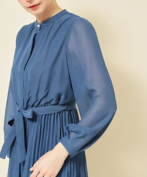 SunaUna / スーナウーナ ロング・マキシ丈ワンピース | 【S～Lサイズ／セレモニーにも】プリーツワンピース | 詳細15