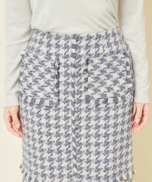 SunaUna / スーナウーナ スカート | 【COLLECTION LINE】ツイードフリンジスカート | 詳細13