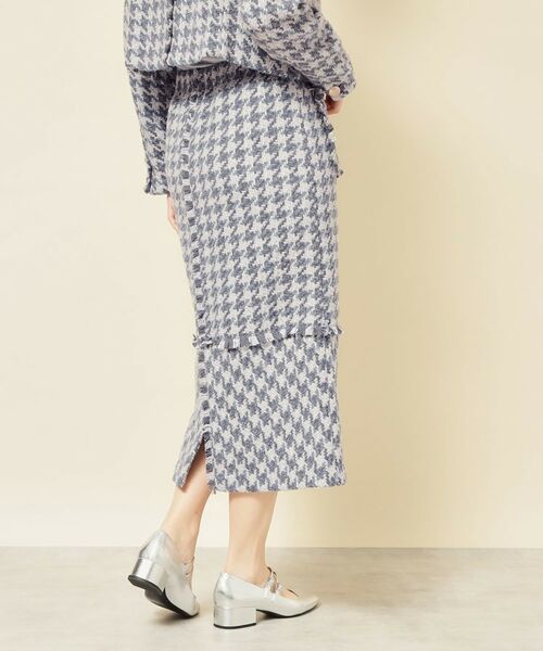 SunaUna / スーナウーナ スカート | 【COLLECTION LINE】ツイードフリンジスカート | 詳細2