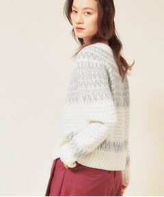 SunaUna / スーナウーナ ニット・セーター | 【ラメ／エアリー】無縫製ニット