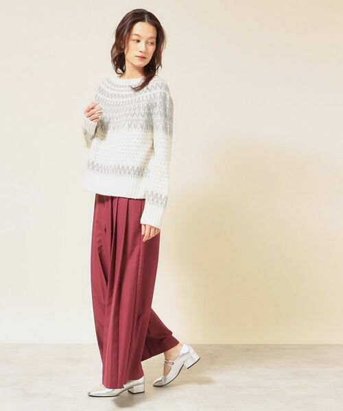 SunaUna / スーナウーナ ニット・セーター | 【ラメ/エアリー】無縫製ニット | 詳細4