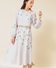 SunaUna / スーナウーナ ミニ丈・ひざ丈ワンピース | 【co creation and yours／SS～L】オリエンタルプリントワンピース