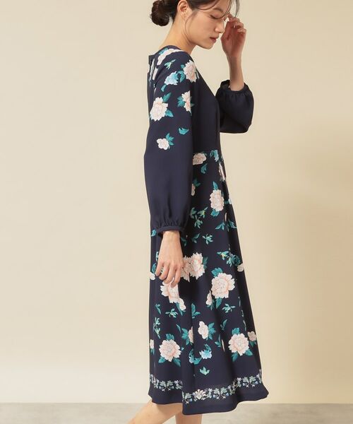 SunaUna / スーナウーナ ミニ丈・ひざ丈ワンピース | 【co creation and yours/SS~L】オリエンタルプリントワンピース | 詳細11