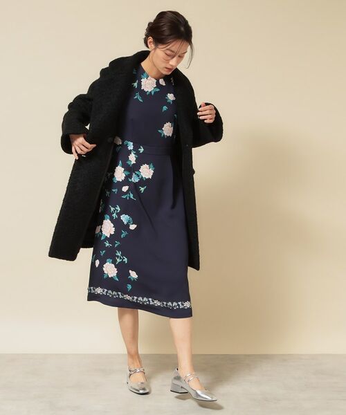 SunaUna / スーナウーナ ミニ丈・ひざ丈ワンピース | 【co creation and yours/SS~L】オリエンタルプリントワンピース | 詳細12