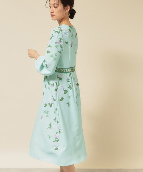 SunaUna / スーナウーナ ミニ丈・ひざ丈ワンピース | 【co creation and yours/SS~L】オリエンタルプリントワンピース | 詳細14