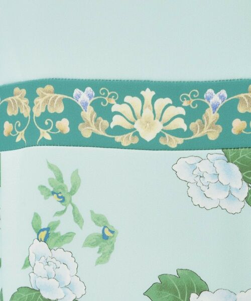 SunaUna / スーナウーナ ミニ丈・ひざ丈ワンピース | 【co creation and yours/SS~L】オリエンタルプリントワンピース | 詳細17