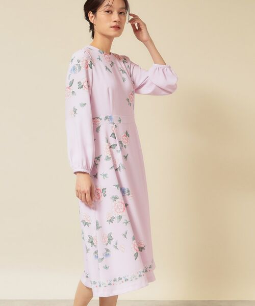 SunaUna / スーナウーナ ミニ丈・ひざ丈ワンピース | 【co creation and yours/SS~L】オリエンタルプリントワンピース | 詳細3