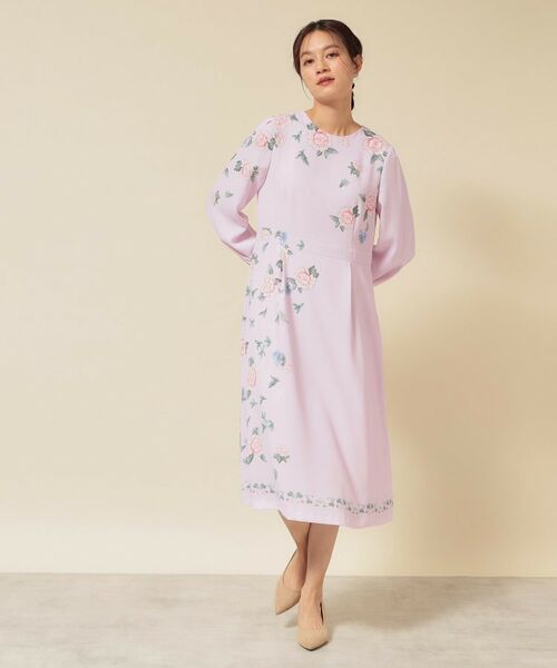 SunaUna / スーナウーナ ミニ丈・ひざ丈ワンピース | 【co creation and yours/SS~L】オリエンタルプリントワンピース | 詳細4