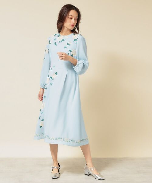 SunaUna / スーナウーナ ミニ丈・ひざ丈ワンピース | 【co creation and yours/SS~L】オリエンタルプリントワンピース | 詳細6