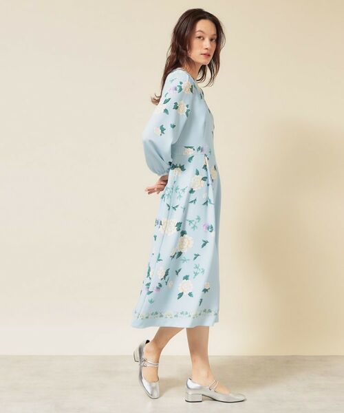 SunaUna / スーナウーナ ミニ丈・ひざ丈ワンピース | 【co creation and yours/SS~L】オリエンタルプリントワンピース | 詳細7