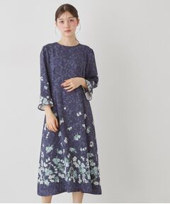 SunaUna / スーナウーナ ミニ丈・ひざ丈ワンピース | 【co creation and yours／SS～L】レースプリントワンピース