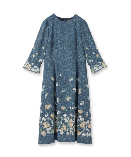 SunaUna / スーナウーナ ミニ丈・ひざ丈ワンピース | 【co creation and yours／SS～L】レースプリントワンピース | 詳細1