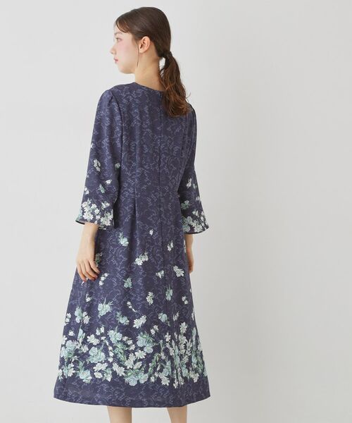 SunaUna / スーナウーナ ミニ丈・ひざ丈ワンピース | 【co creation and yours／SS～L】レースプリントワンピース | 詳細10