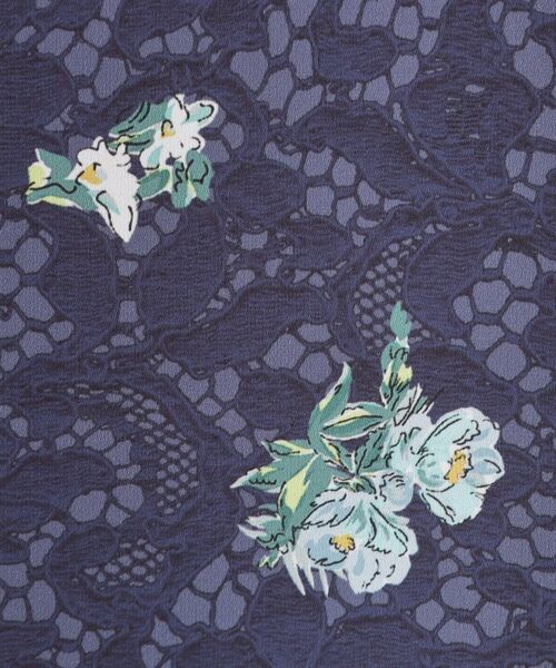 SunaUna / スーナウーナ ミニ丈・ひざ丈ワンピース | 【co creation and yours／SS～L】レースプリントワンピース | 詳細13