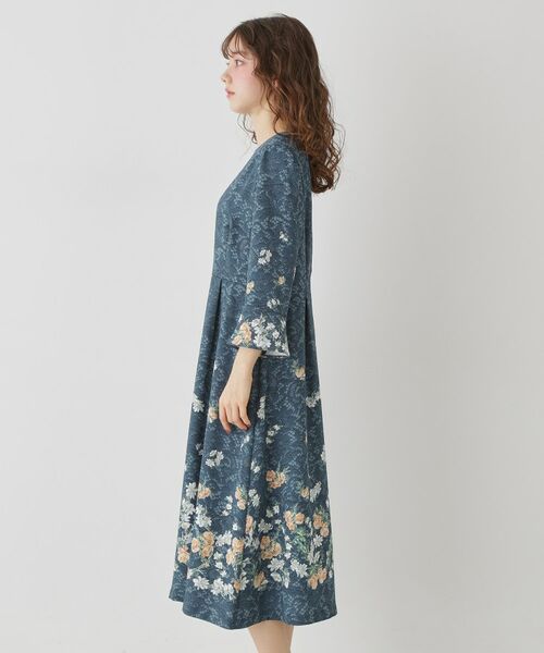 SunaUna / スーナウーナ ミニ丈・ひざ丈ワンピース | 【co creation and yours／SS～L】レースプリントワンピース | 詳細15