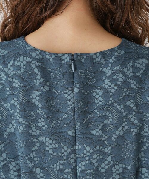 SunaUna / スーナウーナ ミニ丈・ひざ丈ワンピース | 【co creation and yours／SS～L】レースプリントワンピース | 詳細18