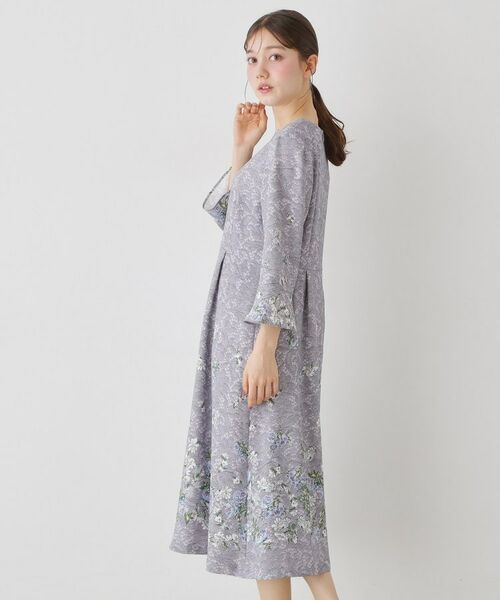 SunaUna / スーナウーナ ミニ丈・ひざ丈ワンピース | 【co creation and yours／SS～L】レースプリントワンピース | 詳細3