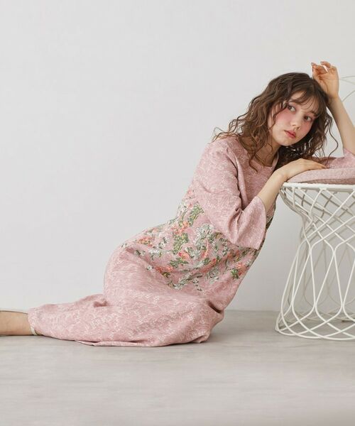 SunaUna / スーナウーナ ミニ丈・ひざ丈ワンピース | 【co creation and yours／SS～L】MAKE BOCYプリントワンピース | 詳細2