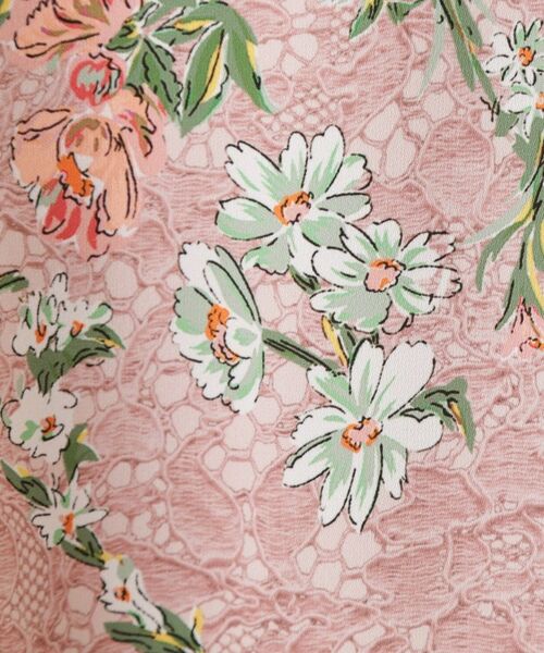 SunaUna / スーナウーナ ミニ丈・ひざ丈ワンピース | 【co creation and yours／SS～L】MAKE BOCYプリントワンピース | 詳細5