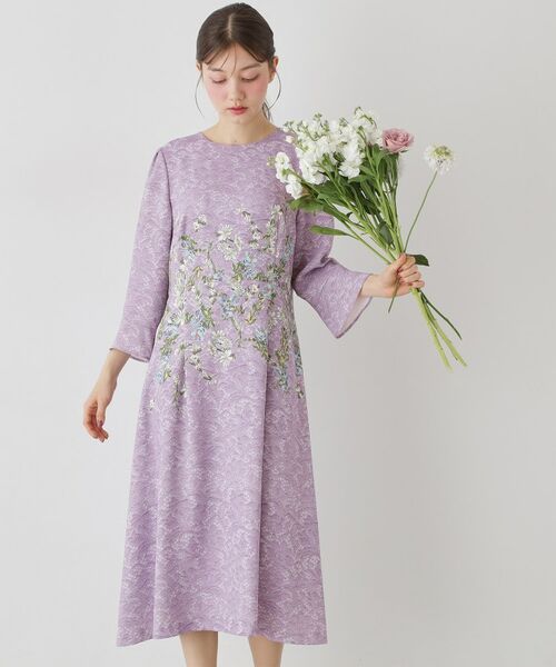 SunaUna / スーナウーナ ミニ丈・ひざ丈ワンピース | 【co creation and yours／SS～L】MAKE BOCYプリントワンピース | 詳細7