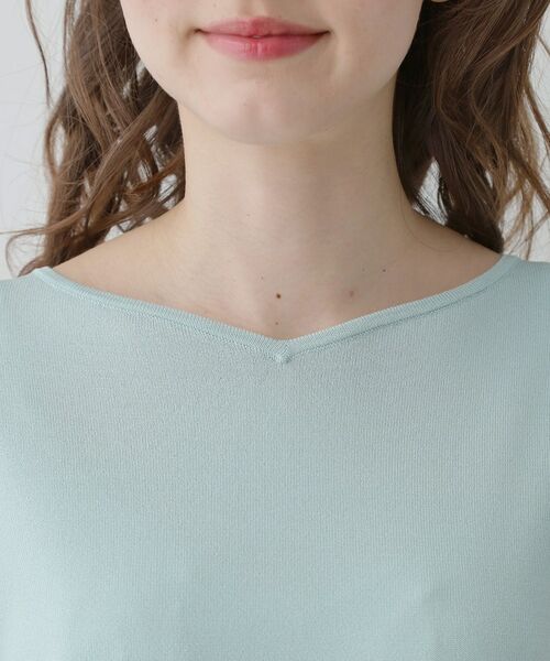 SunaUna / スーナウーナ ニット・セーター | 【SS～Lサイズ展開／フラワー刺繍】クラフトニット | 詳細17