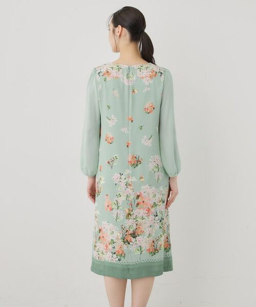 SunaUna / スーナウーナ ミニ丈・ひざ丈ワンピース | 【co creation and yours／SS～L】多色花柄プリントワンピース | 詳細16