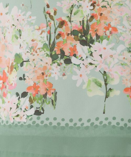 SunaUna / スーナウーナ ミニ丈・ひざ丈ワンピース | 【co creation and yours／SS～L】多色花柄プリントワンピース | 詳細5