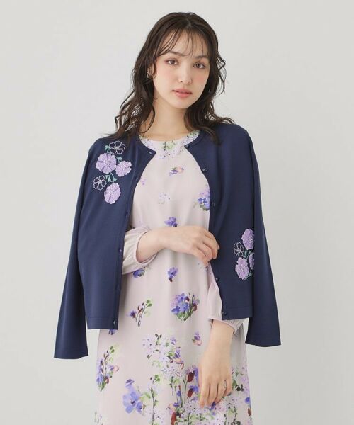 SunaUna / スーナウーナ ミニ丈・ひざ丈ワンピース | 【co creation and yours／SS～L】多色花柄プリントワンピース | 詳細7