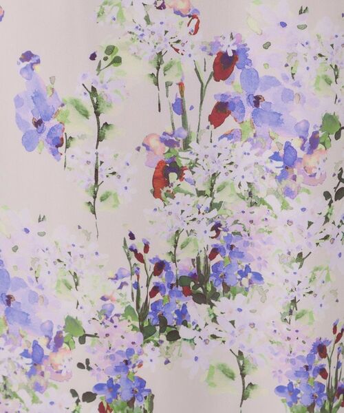 SunaUna / スーナウーナ ミニ丈・ひざ丈ワンピース | 【co creation and yours／SS～L】多色花柄プリントワンピース | 詳細9