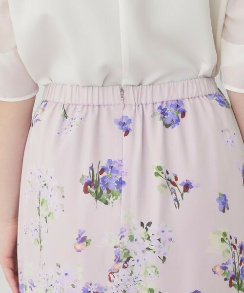 SunaUna / スーナウーナ ミニ・ひざ丈スカート | 【co creation and yours/SS~L】多色花柄プリントスカート | 詳細14