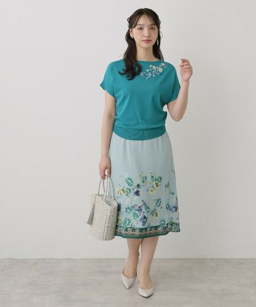 SunaUna / スーナウーナ ニット・セーター | 【SS～Lサイズ展開／スパンコール・ビジュー・刺繍】クラフトニット | 詳細10