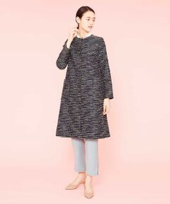 Sybilla / シビラ その他アウター | ミックスツイードノーカラーコート