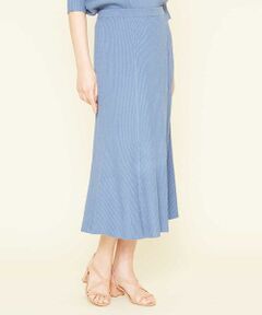 Sybilla / シビラ ロング・マキシ丈スカート | マーメイドフレアニットスカート