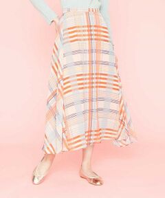 Sybilla / シビラ ロング・マキシ丈スカート | チェックプリントスカート